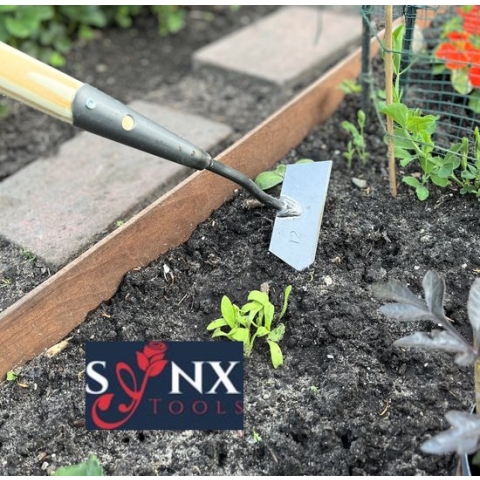 Synx Tools Rechte Schoffel Gesmeed 12cm Los - Zonder Steel - Onkruidbestrijding/onkruidverwijderaar - Tuinartikelen