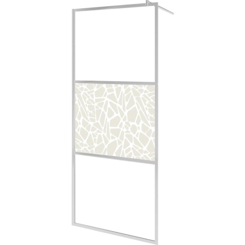 vidaXL-Inloopdouchewand-met-stenenmotief-100x195-cm-ESG-glas