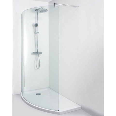 Allibert Wings Walk In Links (Met Douchebak) 139-140x210cm
