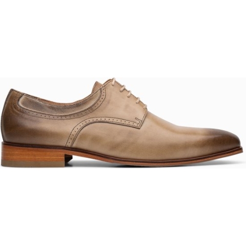 Paulo Bellini Lodi Heren Veterschoenen Ecru Slang