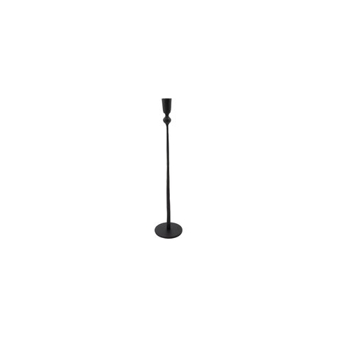 House Doctor - Kandelaar - Trivo - Zwart - maat L - hoogte 41 cm - dia 7 cm