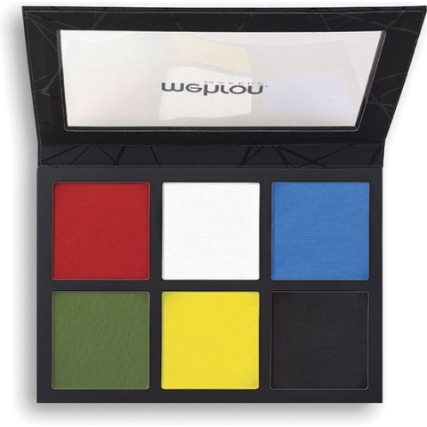 Mehron EDGE Dekkende Schmink Palet op waterbasis - 6 kleuren