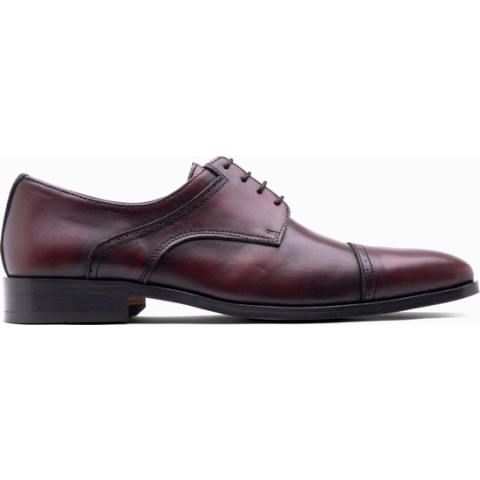 Paulo Bellini Monza Heren Geklede Veterschoenen Bordeaux