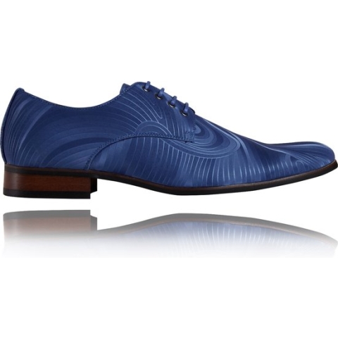Oceanwave - Maat 42 - Lureaux - Kleurrijke Schoenen Voor Heren - Veterschoenen Met Print