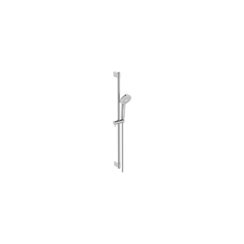 Doucheset - IDEALRAIN EVO - staaf 90 cm en handdouche Ø11 cm 3J diamant - Chroom - Ideal Standard