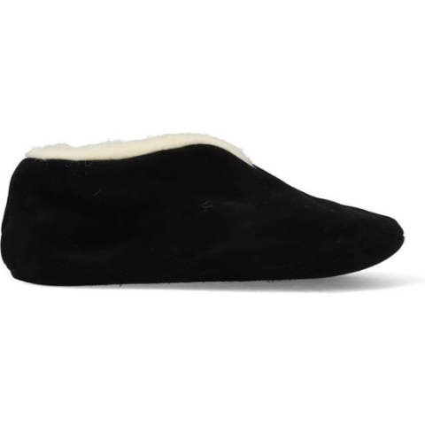 Bernardino® Spaanse sloffen 100% Wol / Zwart - zwart - 48