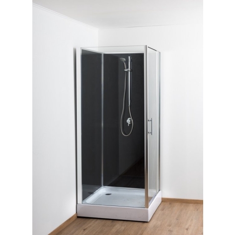 Sanifun complete douchecabine Nima 900 x 900 kitvrij Rechts