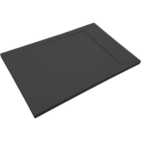 Composiet Light douchebak New York 70x170cm zwart