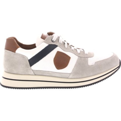 Heren Veterschoenen Mephisto Greg Stone Licht Grijs - Maat 9