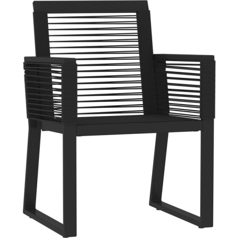 vidaXL-5-delige-Tuinset-zwart