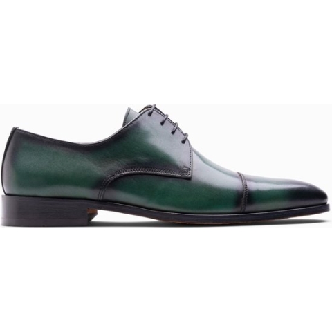 Paulo Bellini Buti Heren Veterschoenen Groen