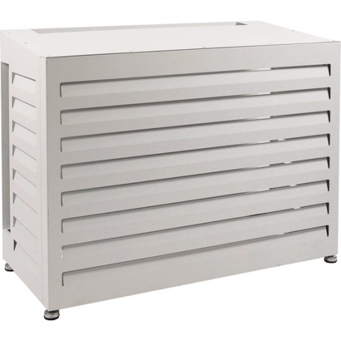 Airco omkasting - buitenunit omkasting - groot - 1100x850x550mm - wit