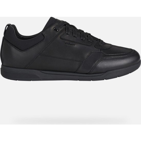 Geox Spherica Herenschoenen klittenbandschoen Sneakers Zwaart