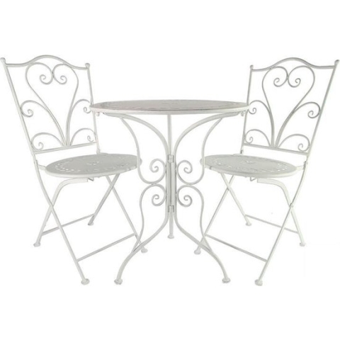 Countryfield - Bistroset ro Alex Wit s3 - 59 x 59 x 70cm