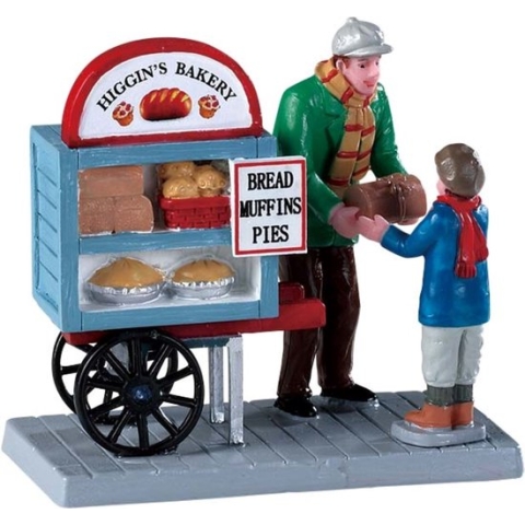 Lemax - Delivery Bread Cart - Kersthuisjes & Kerstdorpen