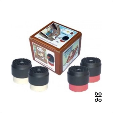 Airco Vibratiekit trillingsdempers - Airco Accessoires - voor airco buitenunits van 70 t/m 120 KG