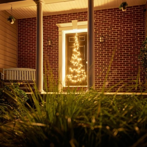 Fairybell - Deurkerstboom - 210CM-120LEDs - Warm wit met twinkle