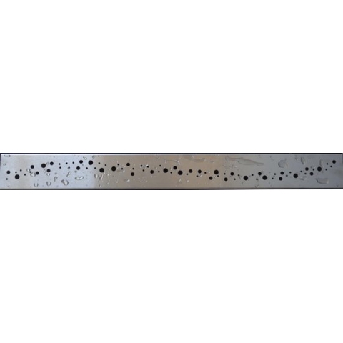 Wiesbaden Drain Rooster 90 cm. - Design 2 - RVS