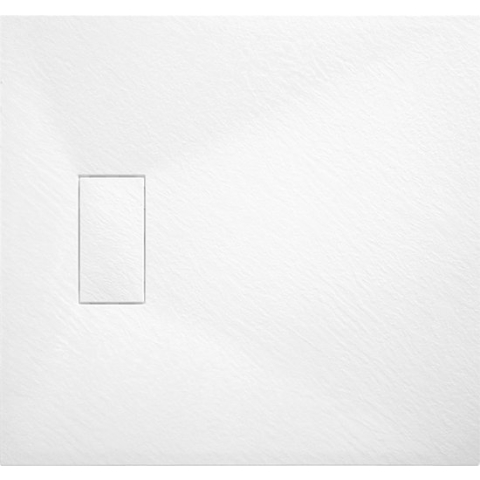 Mawialux douchebak - SMC leisteen - Mat wit - 90x90cm - TR9090MW