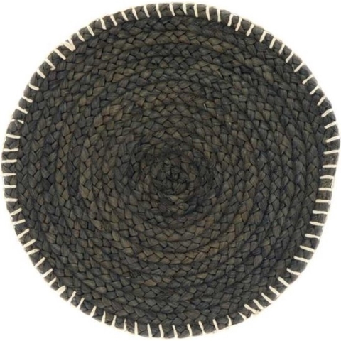 Unique Living - Placemat Moke - Rond - Rotan - Donkerbruin - Ø 40cm