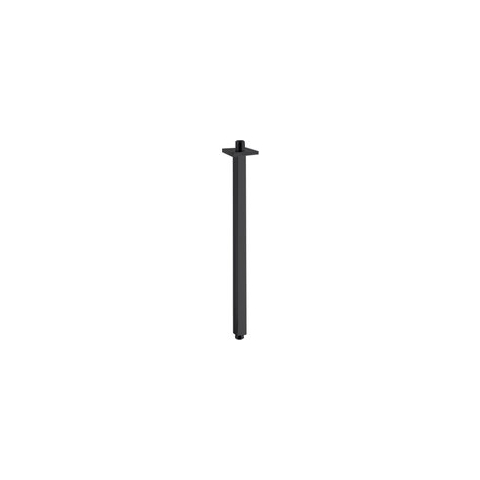 Aloni A15B - Rainshower Douchearm - Voor Plafondarm - Mat Zwart - 32cm
