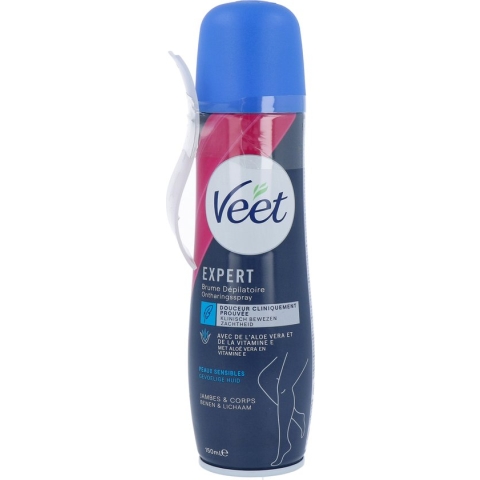 Veet - Ontharingsspray - Gevoelige huid - 150 ml