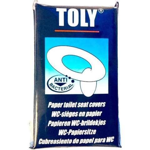 Toly WC-brildoekjes - 10 Stuks - Papier