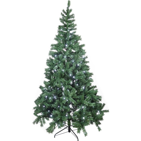 Kerstboom Montreal Natural + Led Verlichting 180Cm