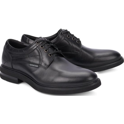 Mephisto Olivio - heren veterschoen - zwart - maat 47 (EU) 12 (UK)
