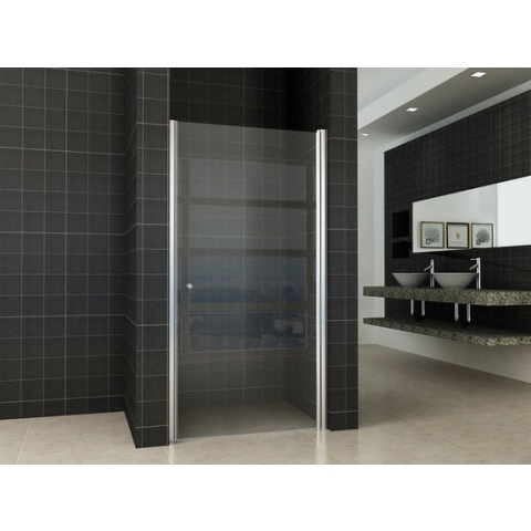Bally Between Nisdeur Douche Draaideur Met Profiel 100x200cm 8mm Antikalk Veiligheidsglas Met NANO Coating