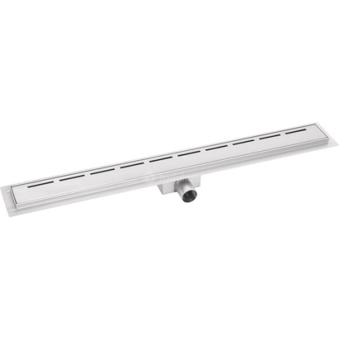 Badplaats Douchegoot 90 cm BP05 - Douchedrain met RVS Rooster - 7 cm Diep en Inclusief Afvoer
