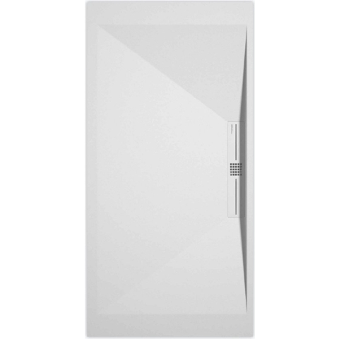 Sanifun douchebak Stone Side White Smooth 1400 x 800 P