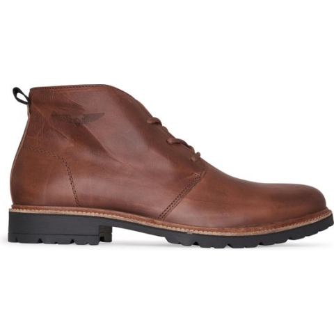 PME Legend - Heren Veterschoenen Clamper Cognac - Bruin - Maat 40