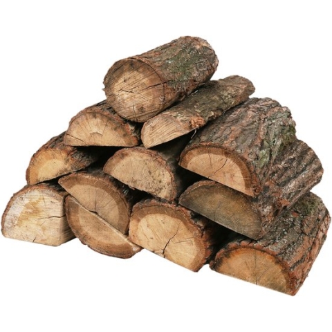 Gedroogd Brandhout voor Kampvuur, (Open)haard, en/of Grill - EIKEN 30 cm / 10 kg