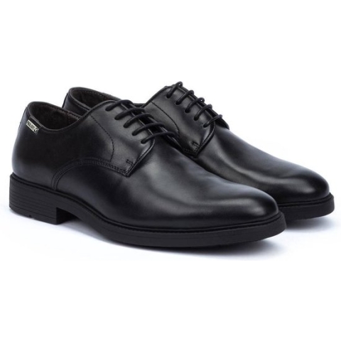Pikolinos 02n-6130 - heren veterschoen - zwart - maat 41 (EU) 7.5 (UK)