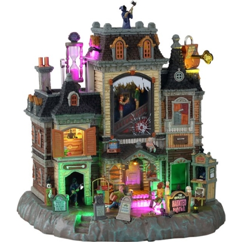 Lemax - The Horrid Haunted Hotel, With 4.5v Adaptor - Kersthuisjes & Kerstdorpen