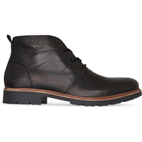 PME Legend - Heren Veterschoenen Clamper Zwart - Zwart - Maat 46