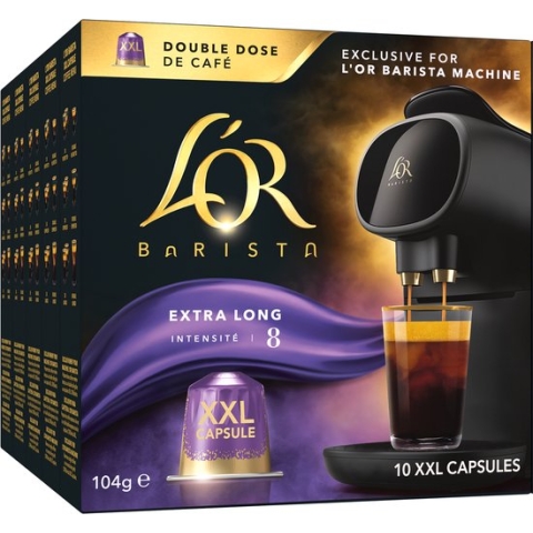 L'OR BARISTA XXL Lungo Profondo Koffiecups - Intensiteit 8/12 - 5 x 10 capsules