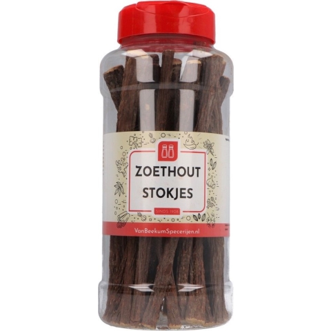 Van Beekum Specerijen - Zoethout Stokjes - Strooibus 200 gram