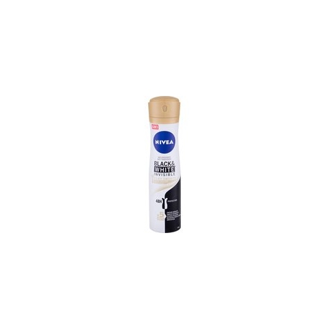 Nivea - Anti-Spray Spray Black & White (Invisible Silk y Smooth) 150 ml - 150ml