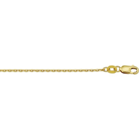 Collier Anker Gediamanteerd 1,3 Mm