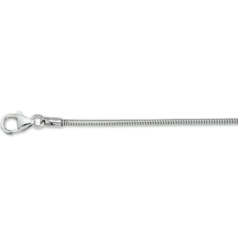 Collier Slang Rond 1,4 Mm