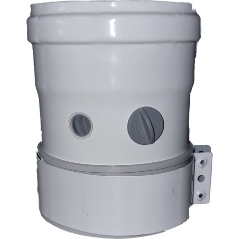 TTulpe vertikaal concentrisch aansluitstuk met meetpunten C-Meister 11 & 14