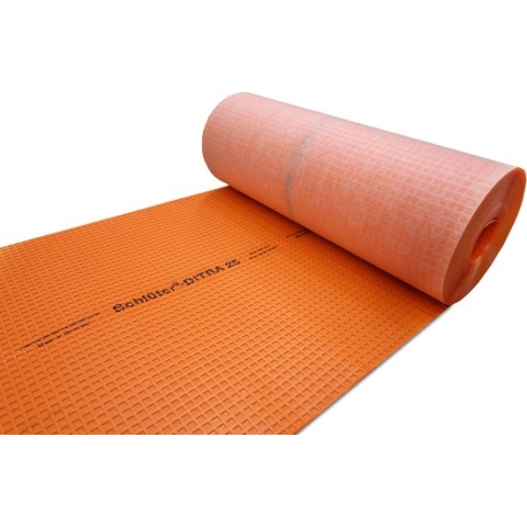 Schlüter DITRA 25 Afdichtingsmat - Kerdi Mat - 1m x 5m