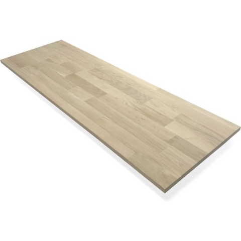 Eiken plank vingerlas 120 x 40 cm 18 mm - Timmerpaneel - Meubelplaat - Kastplank - Meubelpaneel - Losse plank