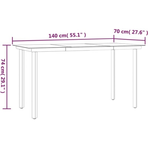 vidaXL-5-delige-Tuinset-met-kussens-poly-rattan-en-staal