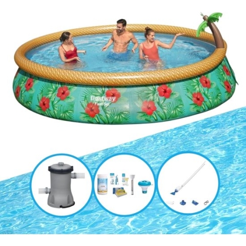 Bestway - Zwembad Fast Set - 457x84 cm - Zwembadset