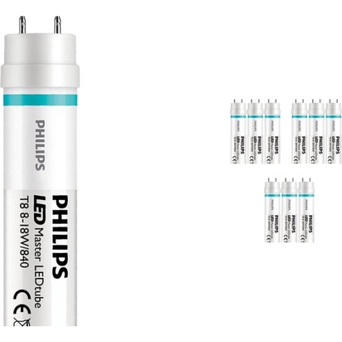 Voordeelpak 10x Philips LEDtube EM HO 8W 840 60cm (MASTER Value) | Koel Wit - incl. LED Starter - Vervangt