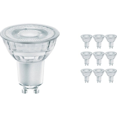 Voordeelpak 10x Ledvance SUPERIOR LED Spot Reflector GU10 PAR16 4.5W 350lm 36D - 818-827 Dim to Warm | Dimbaar - Vervangt 50W