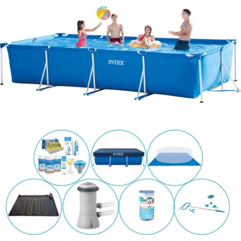 Zwembad Deal -  Frame Pool Rechthoekig 450x220x84 cm